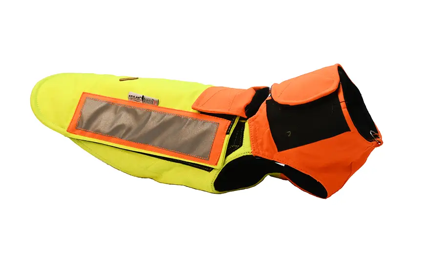 Hubertus Hundeschutzweste Kevlar Orange, G 2XL Sofort Bestellen