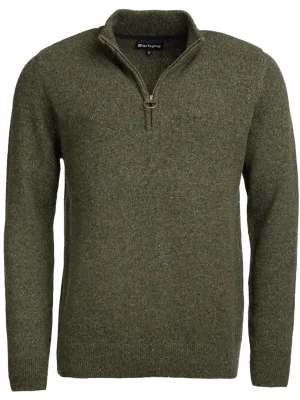 Barbour Troyer Essential Tisbury Half Zip, Dark Seaweed, G 3XL(60) Angebot
