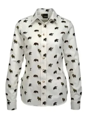Skogen Bluse Schwein, Multicolor, G 34 Sichere Zahlung