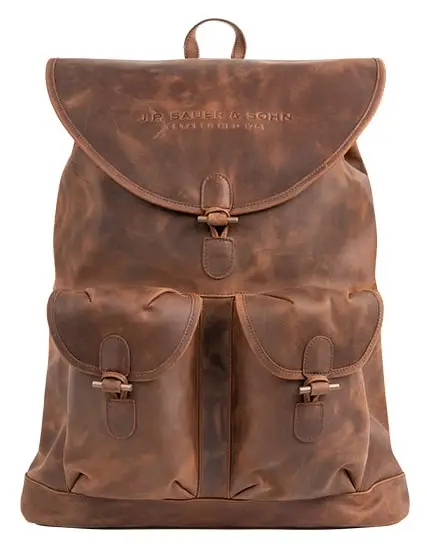 Sauer Rucksack Leder Abverkauf