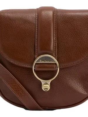 Barbour Ledertasche Elm Crossbody, Brown, G I Top-Seller