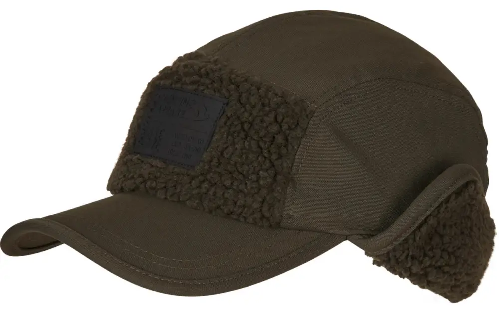 Seeland Cap Fold Down Teddyfleece, Pine Green, G I Expressversand
