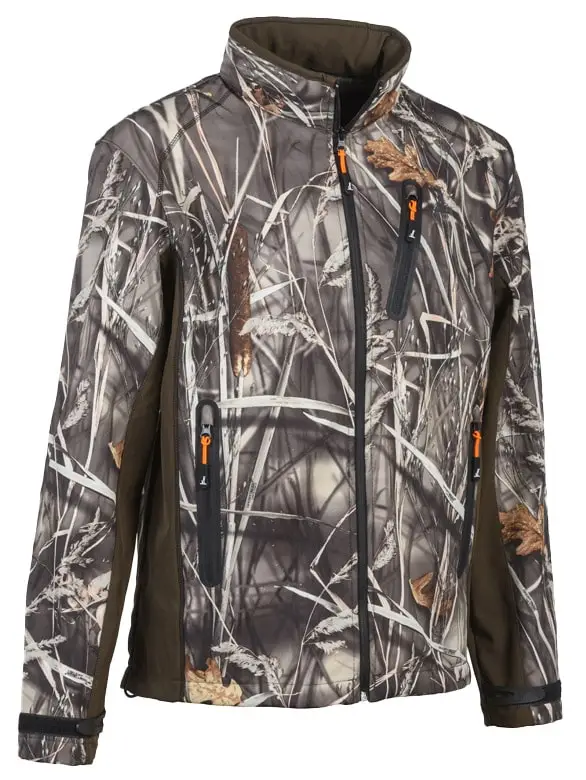 Geprüft Percussion Softshelljacke, Ghostcamo Wet, G S(46-48)