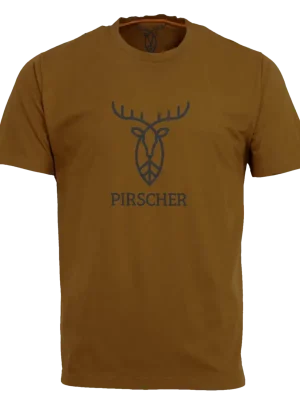Pirscher Gear T-Shirt Logo (Rost) Nur Für Kurze Zeit