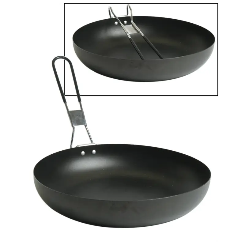 Rabatt Mil-Tec Campingpfanne mit Klappstiel