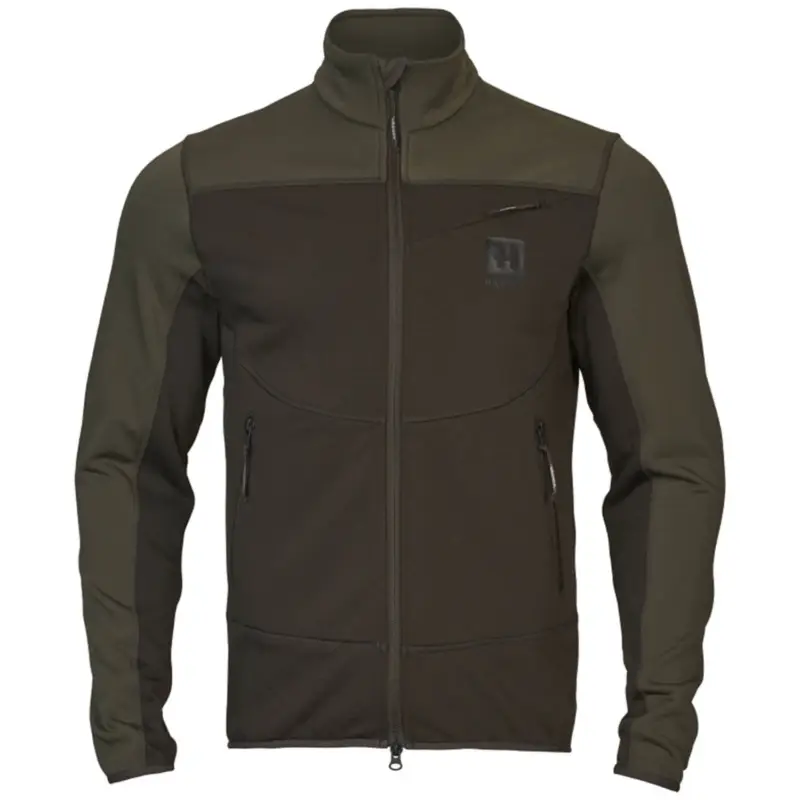 Saisonangebot Härkila Fleecejacke Olaf (Shadow Brown/Forest Night)