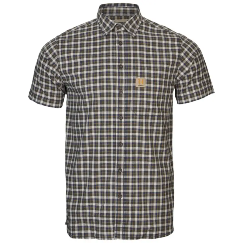 Echt Härkila Jagdhemd Fjell (Naval Blue Check)