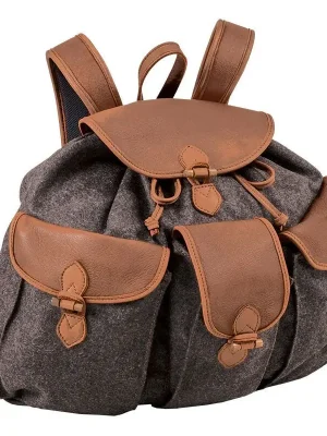 AKAH Lodenrucksack de Luxe mit Elchleder Günstig