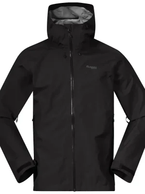 Bergans Herren Jacke Skar Light 3L Shell Schwarz Schneller Versand