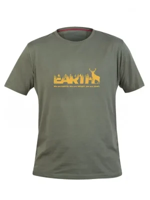 Hart Herren T-Shirt Earth Saisonangebot