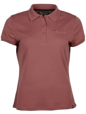 Jetzt Bestellen Pinewood Damen Polohirt Ramsey Marron Rose