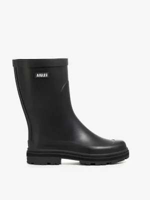 Sichere Zahlung Aigle Herren Regenstiefelette Mid Rain Schwarz