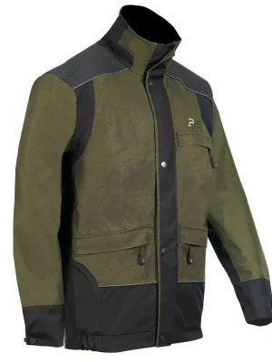 Must-Have PSS X-Treme Rain Durchgehjacke grün/schwarz