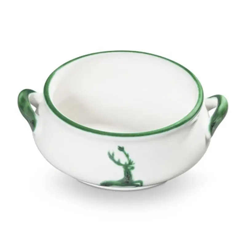 Saisonangebot Gmundner Keramik Grüner Hirsch, Suppenschale (0,37L)