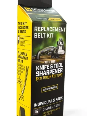 Neu Schärfbandset für Knife & Tool Sharpener Ken Onion Edition X65 Coarse