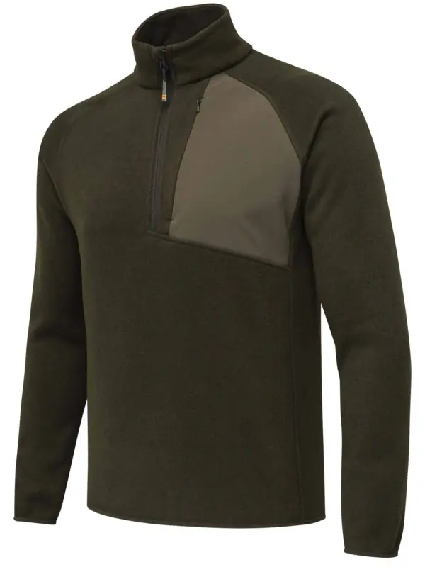 Abverkauf Beretta Abisko Half Zip Fleecepullover (Green Moss)