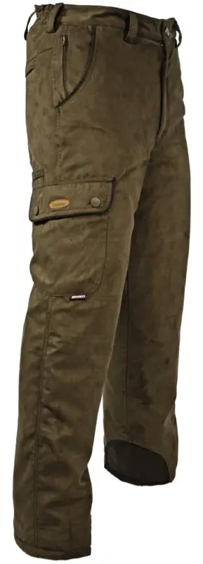 Nur Heute Hubertus Micro Hose Janus (dunkeloliv)
