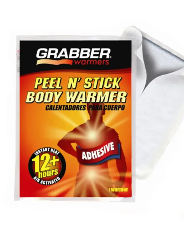 Super-Preis GRABBER Körperwärmer mit Klebefläche