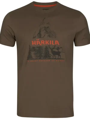 Wochenendangebot Härkila Nature T-Shirt (Slate black)