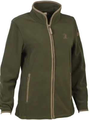 Meistverkauft Percussion Damen-Fleecejacke Schottland (grün)