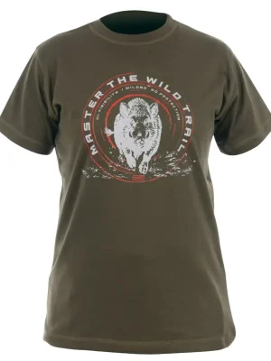 Hart Damen-T-Shirt Ground Wildschwein (Grün) Sale