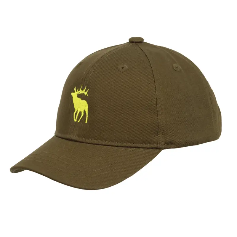 Sale Hubertus Kinder Base Cap Hirsch (oliv)