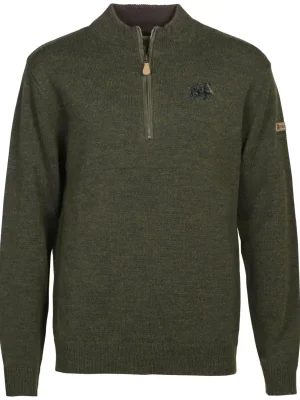 Percussion Strickpullover Island Wildschweinstick (grün) Nur Für Kurze Zeit