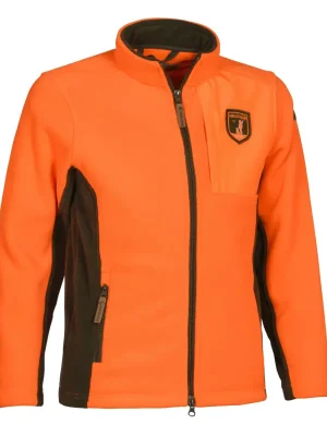 Percussion Kinder-Fleecejacke Norway (orange) Letzte Chance