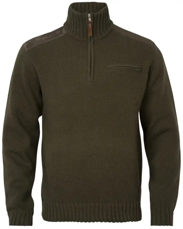 Neue Ware Härkila Annaboda WSP half zip Wollpullover(Willow green)
