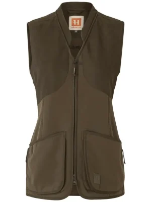 Mega-Angebot Härkila Skye Schießweste Damen (Willow green/Shadow brown)