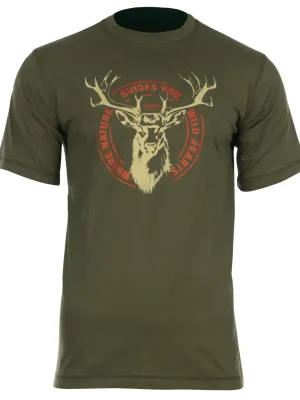 Hart T-Shirt Ground Hirsch (Grün) Kracherpreis